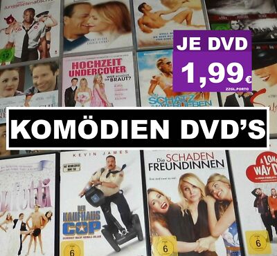 KOMÖDIE DVD FILM (SAMMLUNG FILME BUNDLE) SELBER AUSSUCHEN - NUR EINMAL PORTO -
