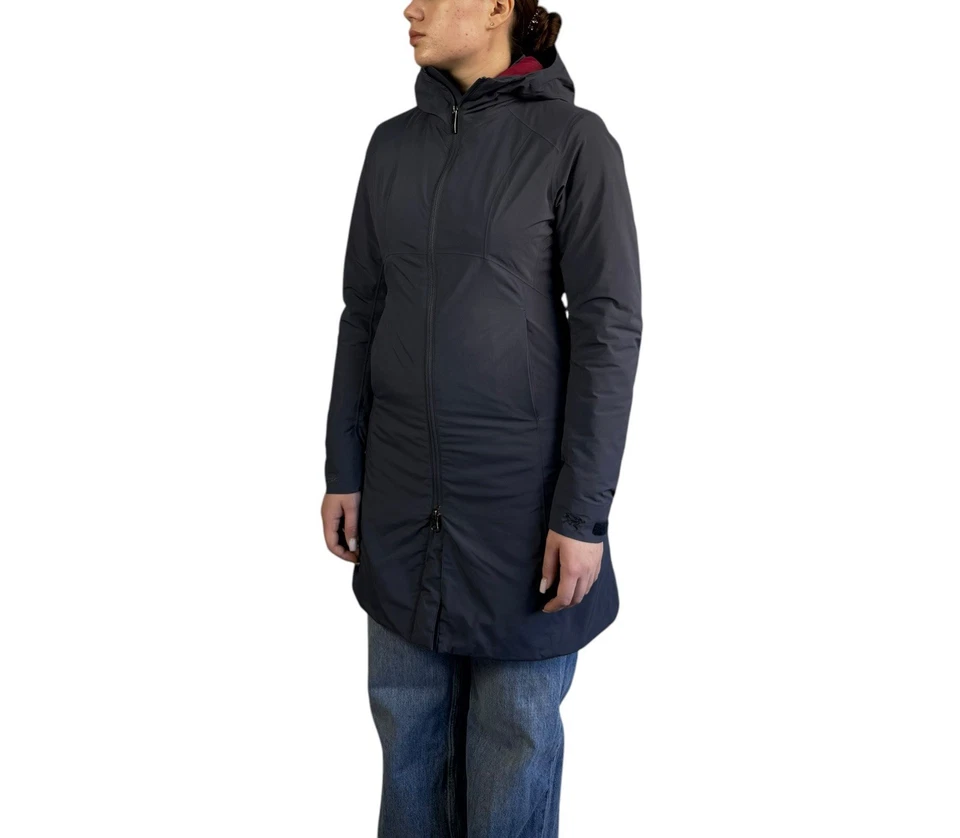 Chaqueta de plumón aislante Arcteryx Sylva para mujer Parka Gore Windstopper gris talla XS Foto 2 de 4