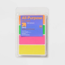 96ct 1"x2.75" Permanent Labels Neon