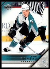 2005-06 Upper Deck Wayne Primeau San Jose Sharks #162