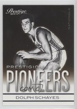 2013-14 Panini Prestige Prestigious Pioneers Dolph Schayes #17 HOF 2u3