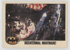 1989 Topps Batman Factory Set Glossy Bicentennial Nightmare! #102 oi7