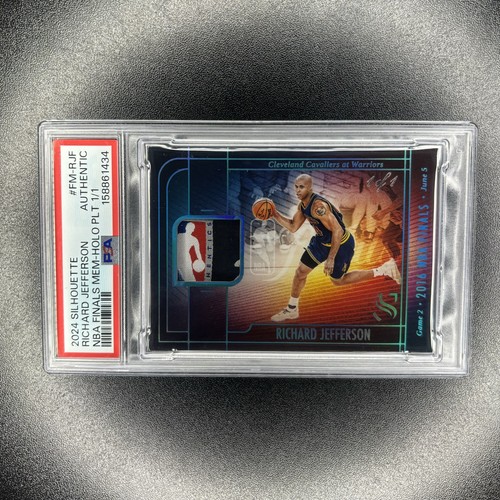 2024-25 Silhouette - Richard Jefferson Finals Memorabilia LOGOMAN 1/1 #FM-RJF