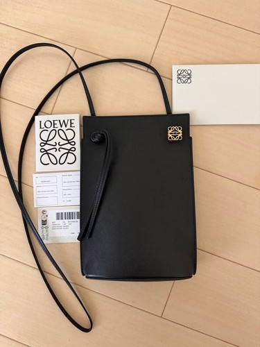 LOEWE Dice Pocket BLACK Shoulder Bag