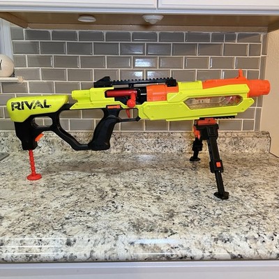 NERF Rival Jupiter XIX-1000 Edge Series Blaster with Bipod Tested and Working