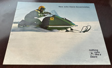 VINTAGE 1974 JOHN DEERE SNOWMOBILE SALES BROC...