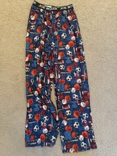 Joe Boxer Pajama Pants Youth XL 14/16, Sport Motif