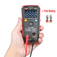 AC DC Voltmeter Resistance Cap Tester True RMS Smart Digital Multimeter Tool