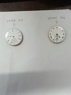 Elgin Natl. Watch Co. pocket watch movement lot (2) size 16's