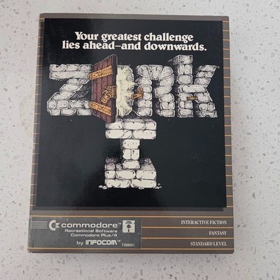 Zork 1 Commodore 64/128 Big Box PC Infocom