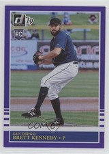 2019 Panini Donruss Retro 1985 Holo Purple Brett Kennedy #247 1s8