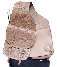 Sac de randonnée traditionnel | sac de selle Western | sac de selle en cuir
