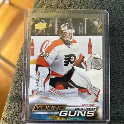 2022 Upper Deck Young Guns Exclusives #727 Samuel Ersson RC 75/100 Flyers