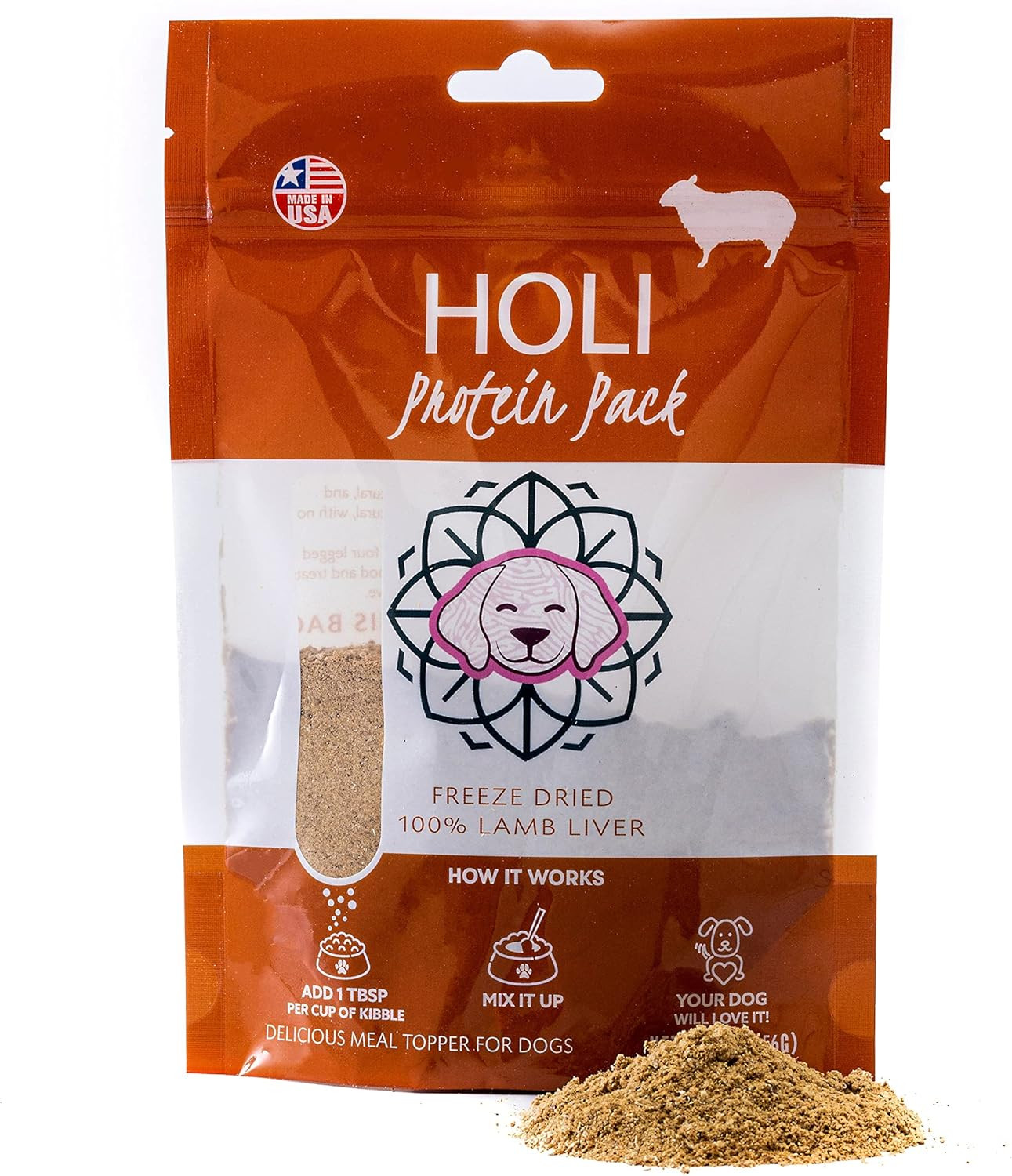 Topper - Single Ingredient, Human-grade - Freeze Dried Dog