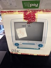 Apple iMac G3 Vintage With Extras. Box,Stickers..