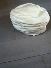 Vintage Pleated Pill Box Woman's Dress Hat