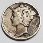 1939 Mercury Dime - 90% Silver - **Free Shipping**