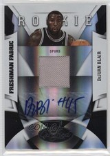 2009-10 Certified Freshman Fabric Signatures 331/399 DeJuan Blair #199 Auto 09is