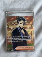 Pokemon TCG Larry Full Art Ultra Rare Paradox Rift Card 235/182