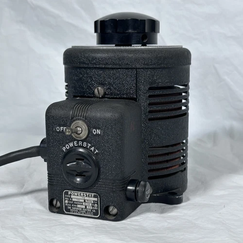 Vintage Superior Electric Co Powerstat Type 116  7.5amp, 0-135volt Tested -WORKS