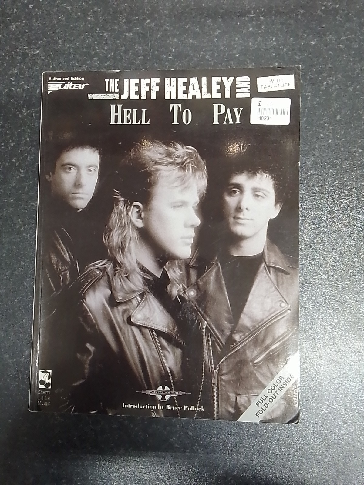 Hell to Pay Jeff Healey Sheet Music Book (1990, Paperback)