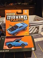 Matchbox Buy 2 Get 2 Free Moving Parts Blue 1970 Amc Javelin