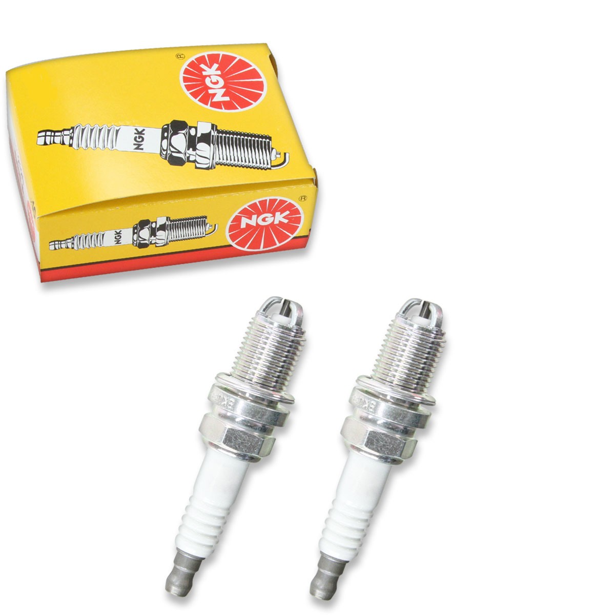 2 pc NGK 2397 BKUR6ET-10 Standard Spark Plugs for V99-75-0007 K20PBR-S10 nr