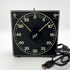 GraLab 300 Darkroom Timer 60-Min Mechanical Analog Timer Tested Works