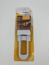 Safety 1st Cabinet Slide Lock 2-Pack   For Knobs  Handles   Baby Safety