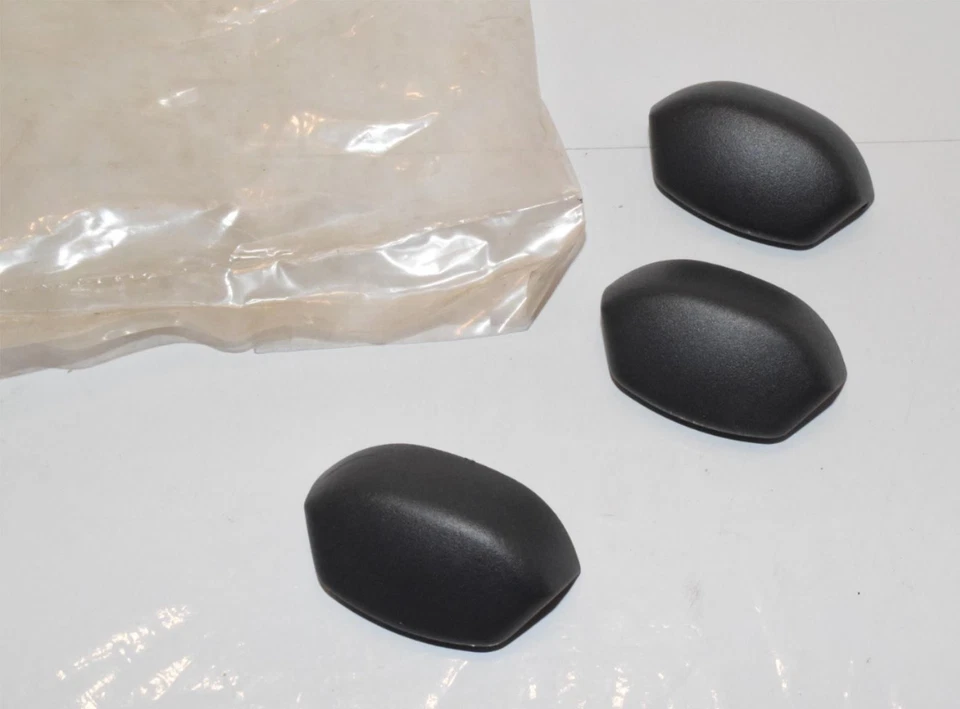 3x NOS GM 96443252 Cubierta Asiento Trasero Cinturón de Hombro Guía *Negro - B28-146 Foto 2 de 4