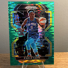 2022 Panini Prizm WNBA Kaela Davis Green Pulsar Prizm /25 Chicago Sky #127