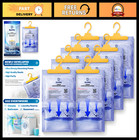 Premium Moisture Absorbers - Small Dehumidifiers for Home, Basement & Bedroom (8