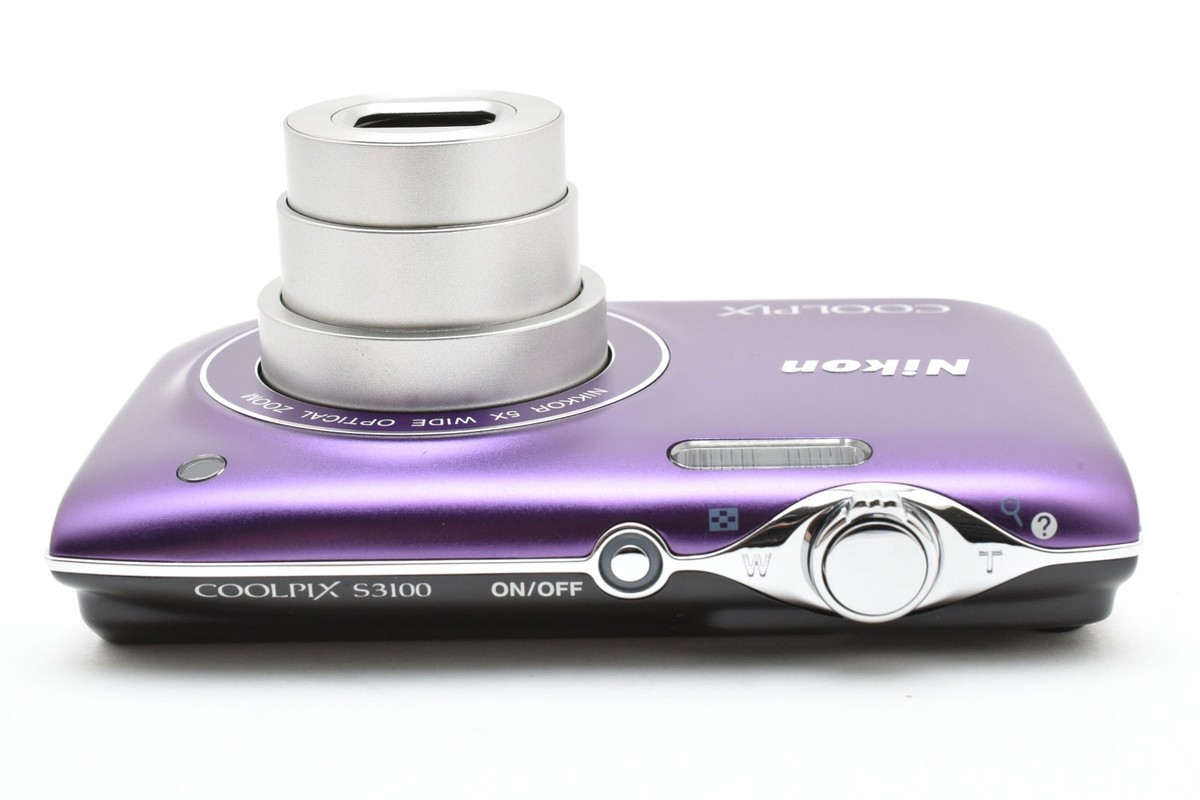 UNUSED in Box] Nikon Coolpix S3100 Purple 14.0MP Compact