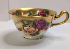 Royal Chelsea GOLDEN ROSE Replacement Cup 3983 3 7/8" w x 2.25"t VGUC