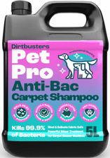 Pet Pro Antibacterial Carpet Cleaner Solution (5L) Kills 99.99% of Bacteria, Pow 4.82 per litre