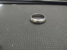 VINTAGE LUCKY NUGGET STERLING SILVER w/GOLD NUGGET Ring 925