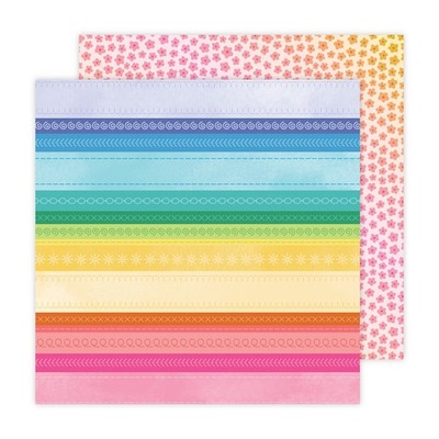 Paige Evans Blooming Wild Double-Sided Cardstock 12X12-#10