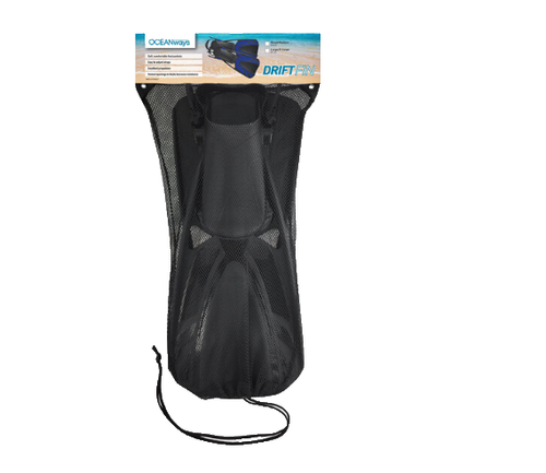 Oceanways S/M Drift Propulsion Fins Flippers Swim Snorkel Adjustable w Bag New - Picture 2 of 2