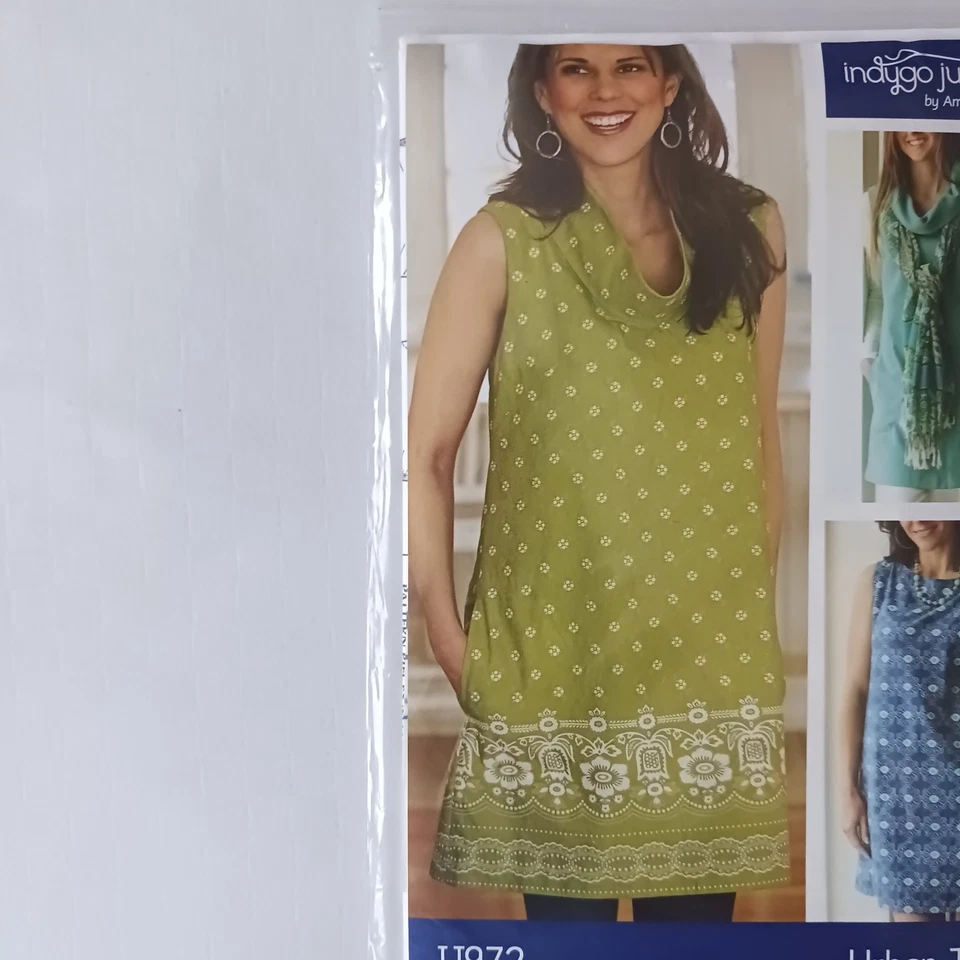 URBAN TUNIC by Indygo Junction Women Sewing Pattern Size XS - 2XL - Image 3 of 4