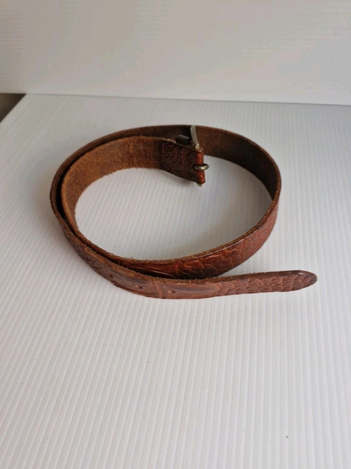 Vintage REPLAY Leather Belt Size 90 - image 3 of 4