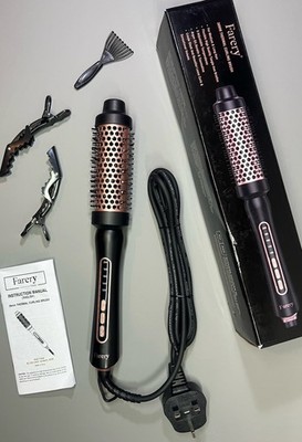 Blasfeste beheizte Thermo Rundbürste Keramik 38 mm Lockenfass für Volumen