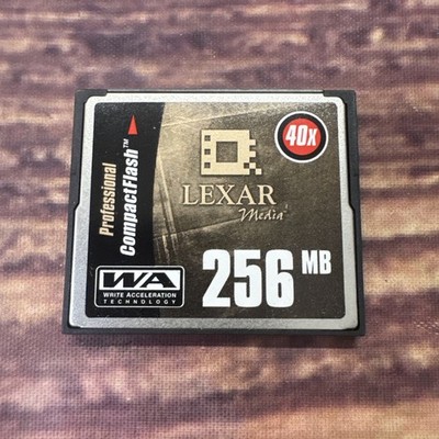 lexar professional compact flash 256mb