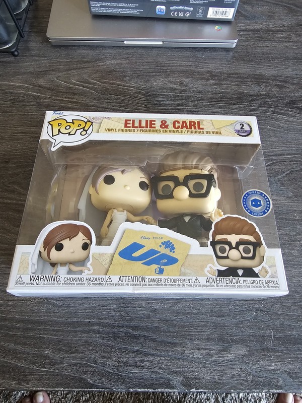 Funko Pop! Vinyl: Pixar - Ellie & Carl - 2 Pack - (PIAB Exclusive)