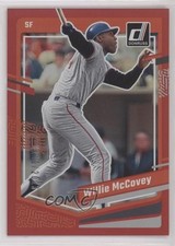 2023 Panini Donruss Holo Red 110/2023 Willie McCovey #222 HOF ut4