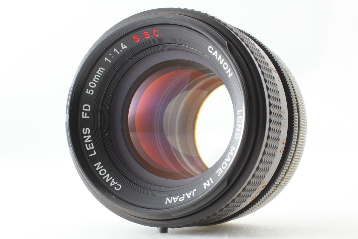 キャノン Canon FTb QL FD 50mm f1.4 Exc+4] Canon FTb QL silver Camera / FD 50mm f1.4 S.S.C Lens