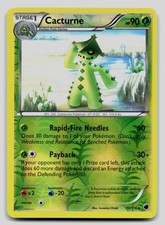Cacturne 10/116 Rare Plasma Freeze Pokemon Reverse Holo Lightly Played