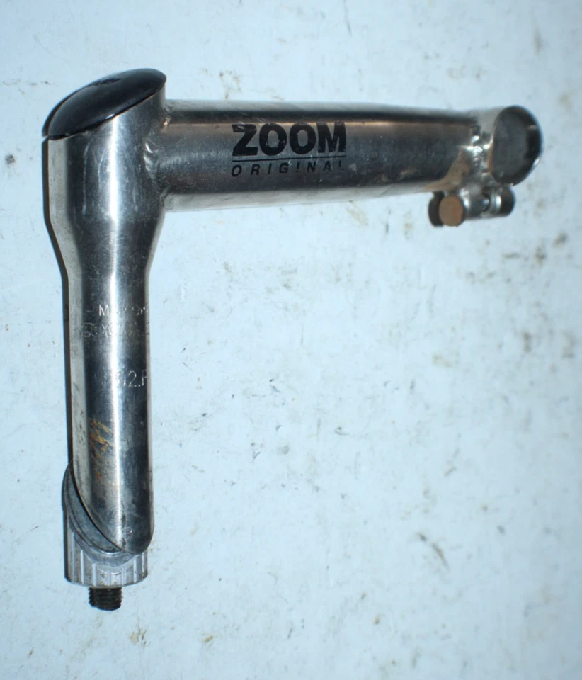 Zoom Original Quill Stem 22.2/25.4mm 150mm 5º Rise Silver MTB Road USA Shipper:) - Image 4 of 4