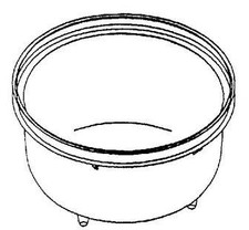 Paloma PR-360SS Rice Cooker Inner Pot Replacement Part 029463400 Genuine Japan