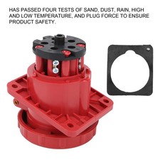 380415V 63A Industrial Connector 3P+N+E 5 Pin Oblique Plug Ip67 Waterproof Set