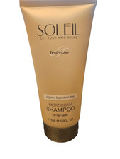 Soleil Moroccan Shampoo 175ML/5.9FL.OZ Softness Hydration Unmatched Shine Moist
